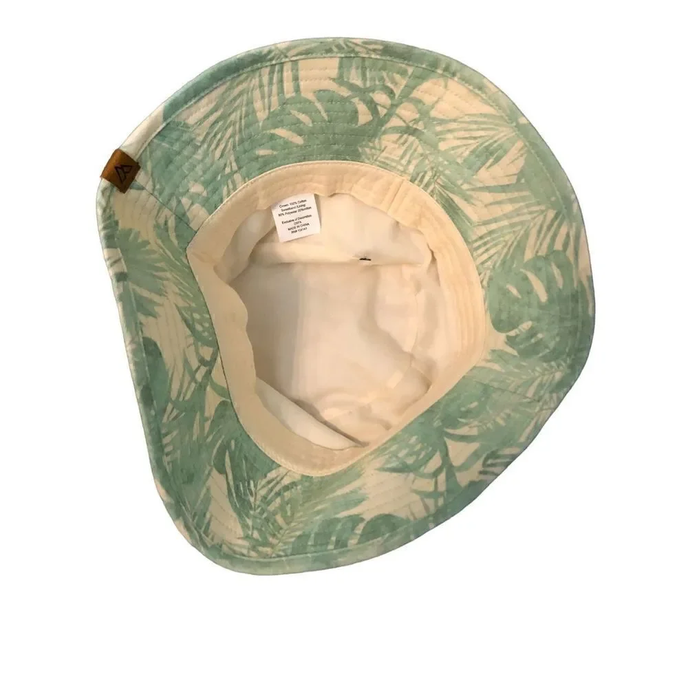 Alpine cotton palm tree bucket hat